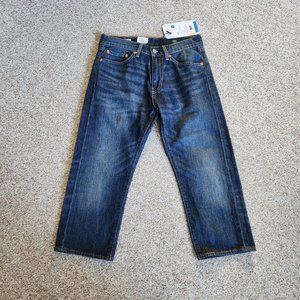 NWT Mens Levis 505 Regular Cropped Cool Eco Performance Jeans Size 28